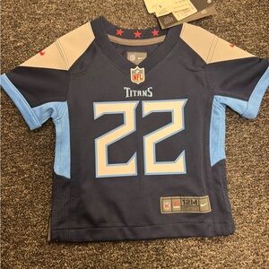Nike Kids Titans Jersey - Dark Blue and Light Blue